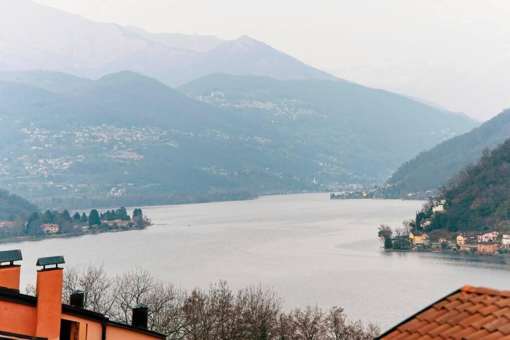 Ferienwohnung Miralago Lugano Sporting Club Cuasso Al Monte Exterior foto