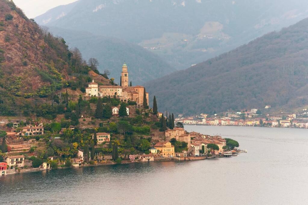 Ferienwohnung Miralago Lugano Sporting Club Cuasso Al Monte Exterior foto