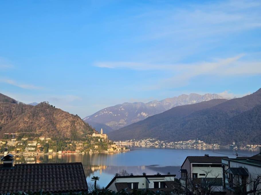 Ferienwohnung Miralago Lugano Sporting Club Cuasso Al Monte Exterior foto